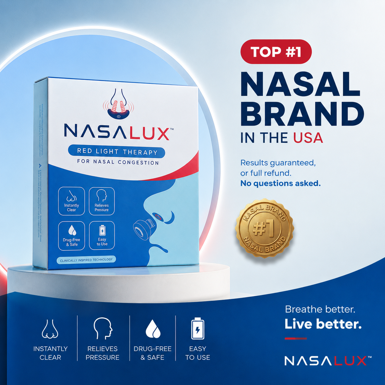 Nasalux Red light therapy