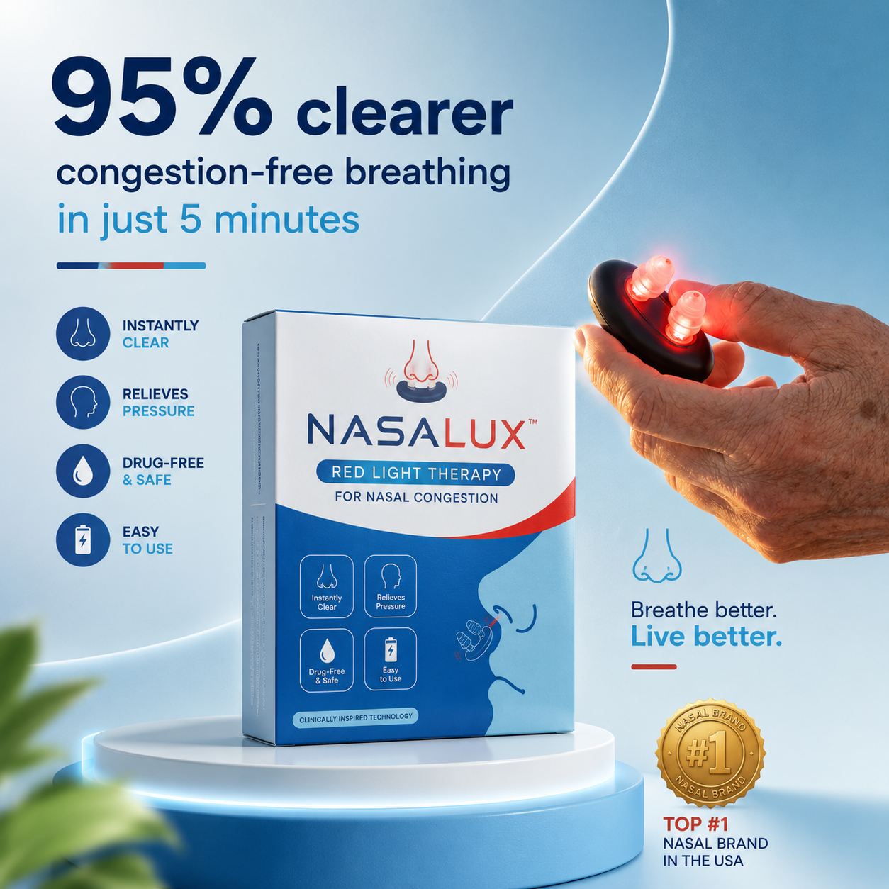 Nasalux Red light therapy