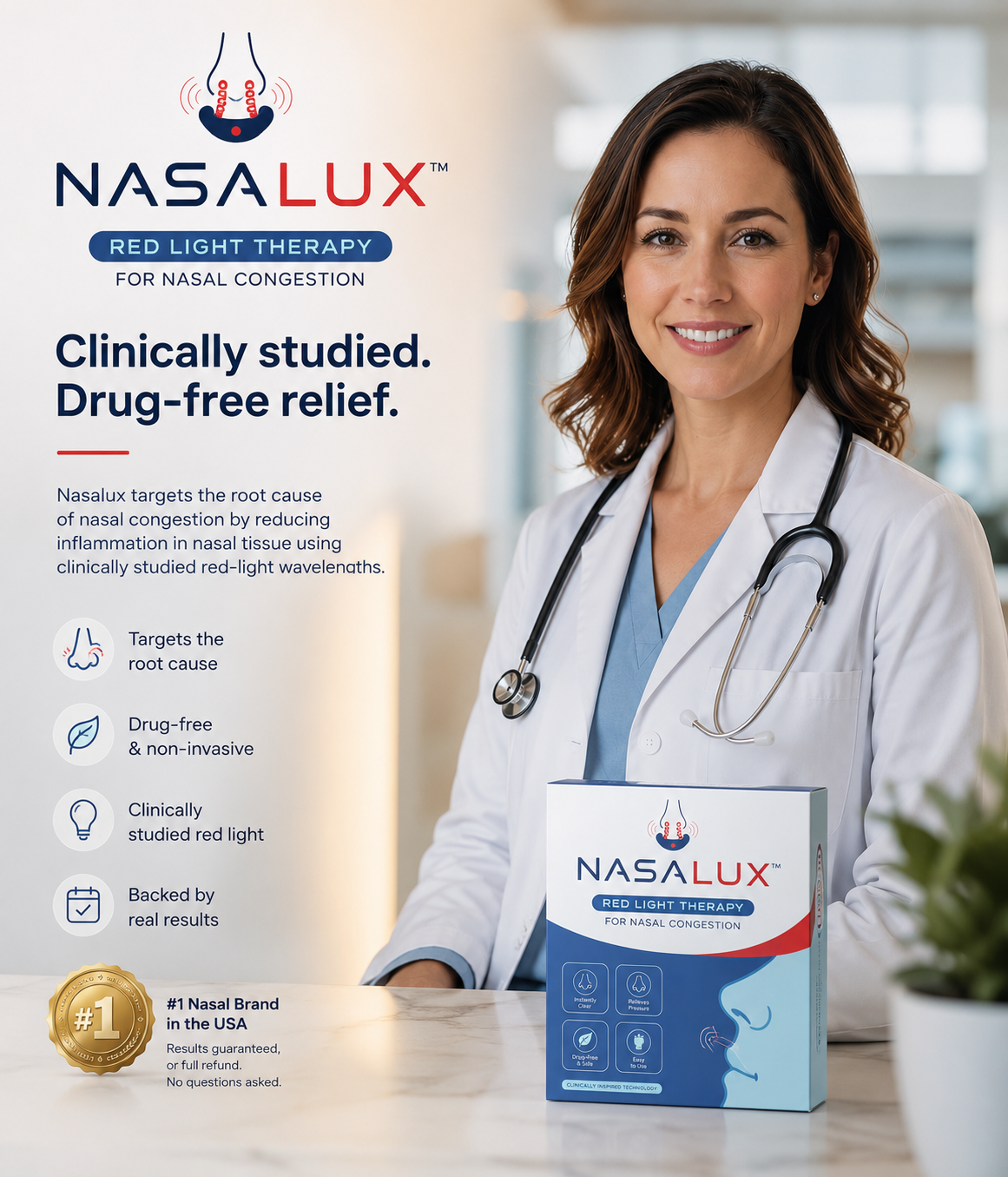 Nasalux Red light therapy