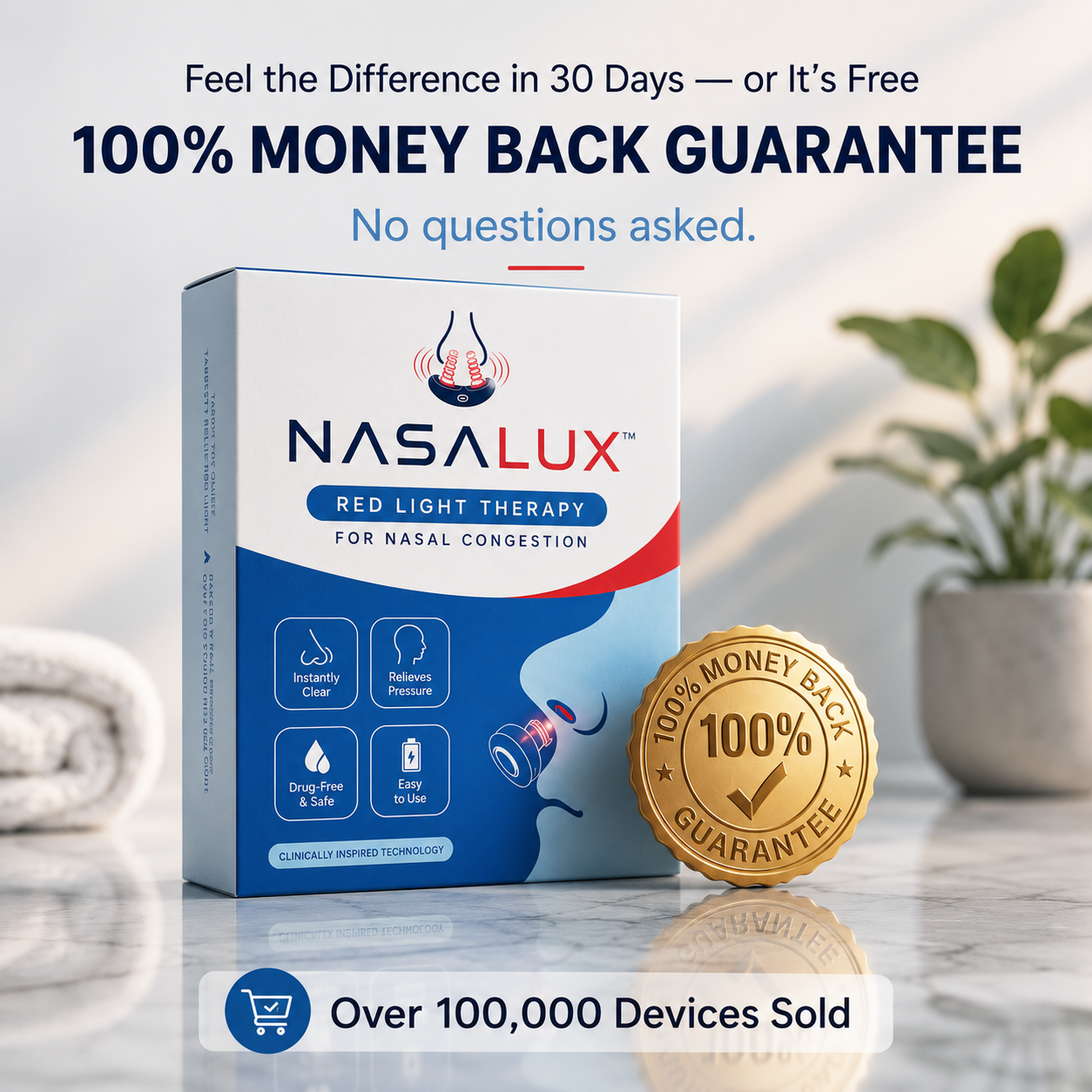 Nasalux Red light therapy